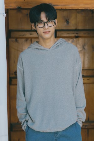 [KAPPY DESIGN] LIGHT WAFFLE HOODIE (GRAY)