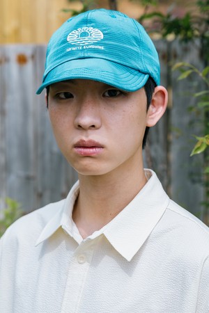 [KAPPY DESIGN] STRIPE SUNSHINE CAP (BLUE)