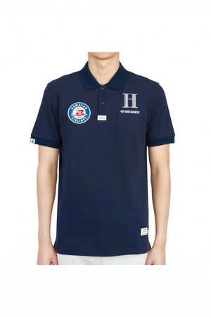 혼가먼트 골프웨어 남성 반팔티셔츠 HCM 2A AP85 NAVY