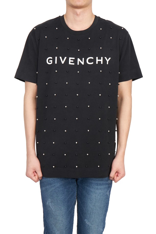 GIVENCHY - 반팔티셔츠 - 지방시 남성 반팔티셔츠 BM716R3Y9Q 011