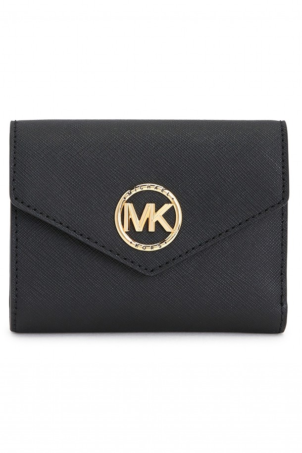 MICHAEL KORS - 반지갑 - 마이클코어스 그리니치 반지갑 34S1GNME6L BLACK