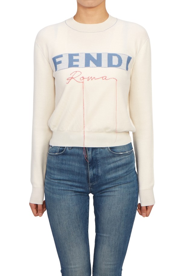 FENDI - 스웨터 - 펜디 여성 니트 FZXA19 ANZC F0ZNM