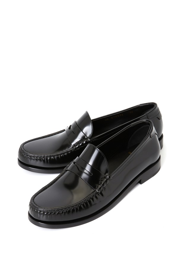 SAINT LAURENT - 드레스화 - 생로랑 모노그램 페니 남성 로퍼 670231 AAA7R 1000