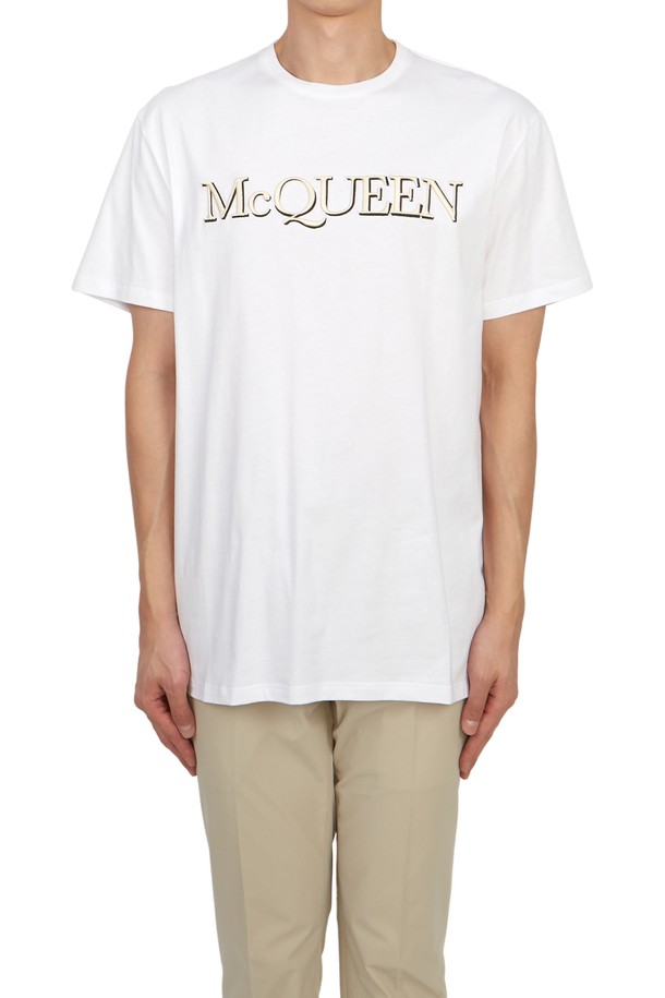 Alexander McQueen - 반팔티셔츠 - 알렉산더맥퀸 남성 반팔티셔츠 649876 QTZ56 0900