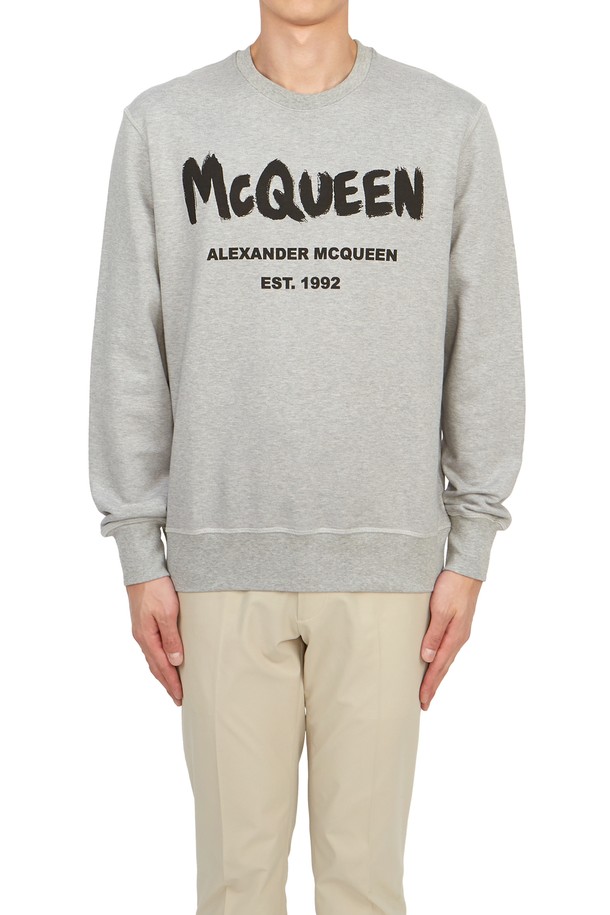 Alexander McQueen - 긴팔티셔츠 - 알렉산더맥퀸 남성 맨투맨 688713 QTZ81 0902