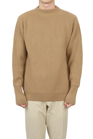 안데르센 안데르센 세일러 SAILOR CREWNECK CAMEL 남자 크루넥 니트 스웨터 레귤러핏