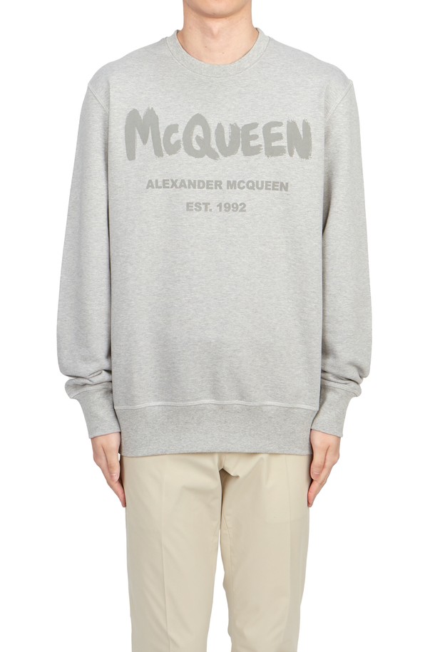 Alexander McQueen - 긴팔티셔츠 - 알렉산더맥퀸 남성 맨투맨 688713 QVZ81 0922