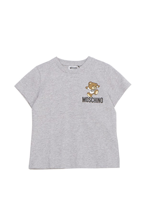 MOSCHINO - 키즈상의 - 모스키노키즈 반팔티셔츠 HUM04K LAA02 60926 (성인착용가능)