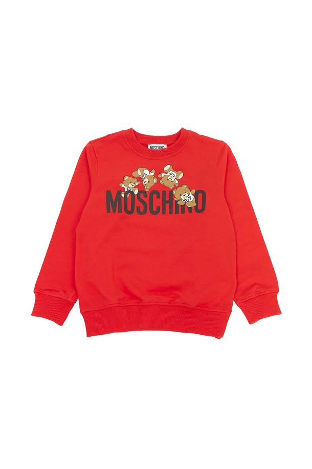 MOSCHINO - 키즈상의 - 모스키노키즈 맨투맨 HZF05R LCA19 50109 (성인착용가능)