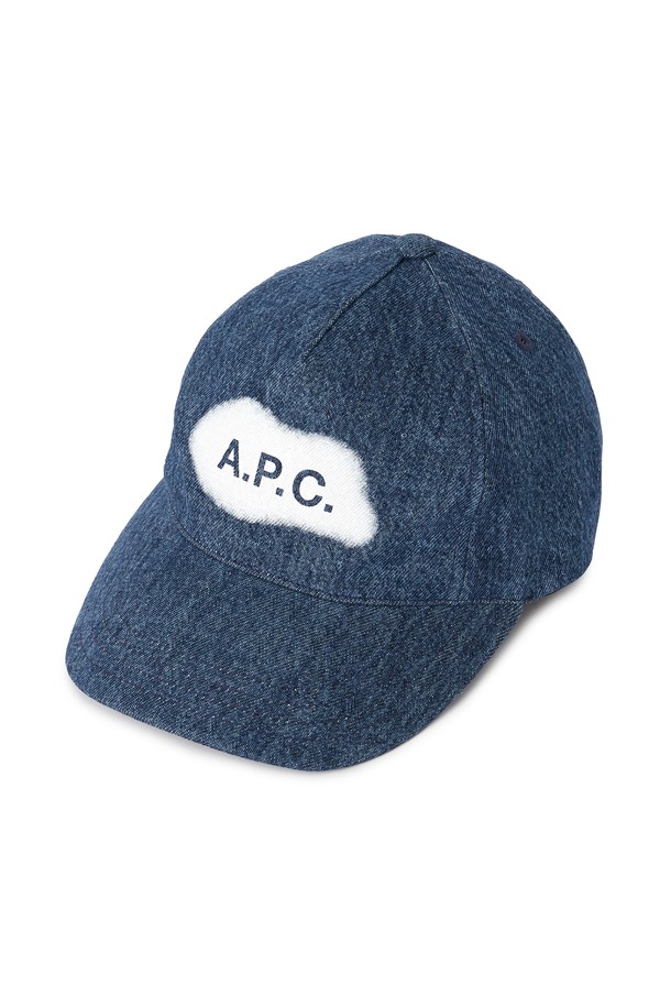 A.P.C. - 모자 - 아페쎄 캡모자 COGEK M24071 IAL INDIGO DELAVE (남여공용)