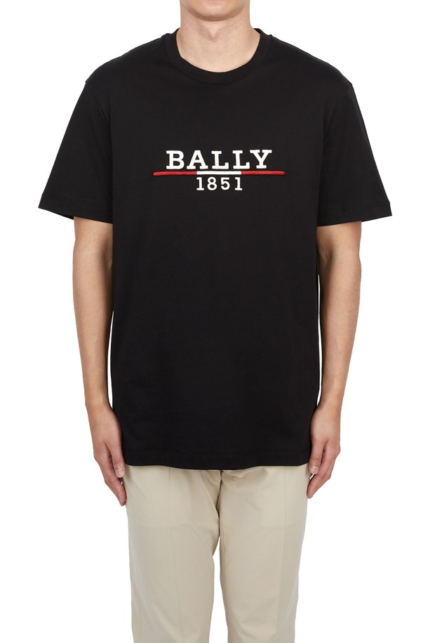 BALLY - 반팔티셔츠 - 발리 남성 반팔티셔츠 M5OU739F 7S319 00