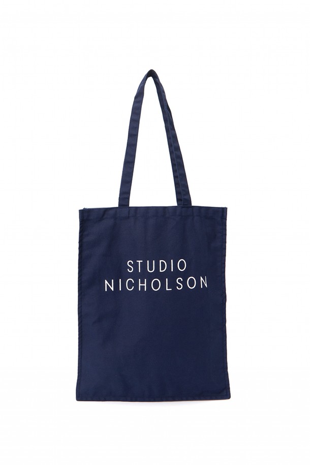 Studio Nicholson - 토트백 - 스튜디오 니콜슨 토트백 SMALL TOTE SNW 406 DARK NAVY (남여공용)