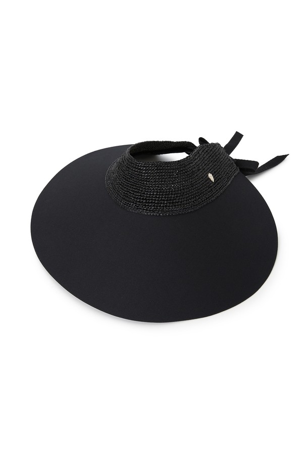 HELEN KAMINSKI - 모자 - 헬렌카민스키 로잘리 여성 바이저 HAT50610 CHARCOAL BLACK