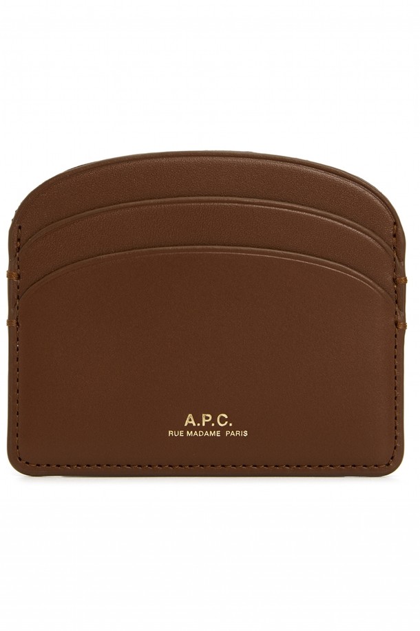 A.P.C. - 반지갑 - 아페쎄 데미 룬 여성 카드지갑 PXAWV F63270 CAD DEMI LUNE