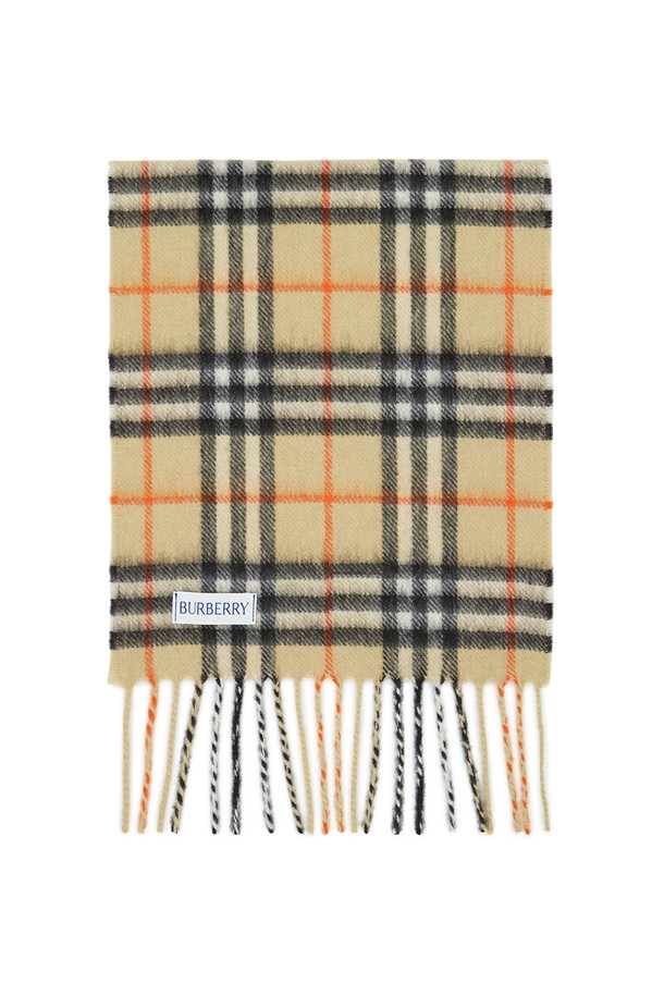 BURBERRY - 키즈잡화 - 버버리키즈 체크 목도리 VTG CHK CASH SCARF 8089369