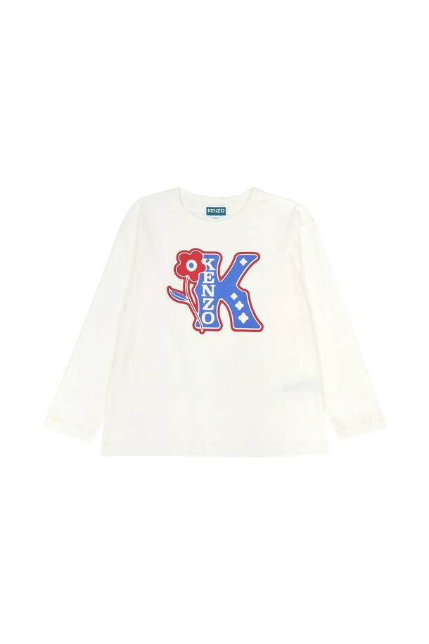 KENZO - 키즈상의 - 겐조키즈 긴팔티셔츠 K60712 12P 6A12A (성인착용가능)