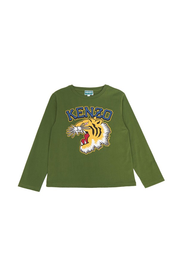 KENZO - 키즈상의 - 겐조키즈 긴팔티셔츠 K60766 64M 6A12A (성인착용가능)