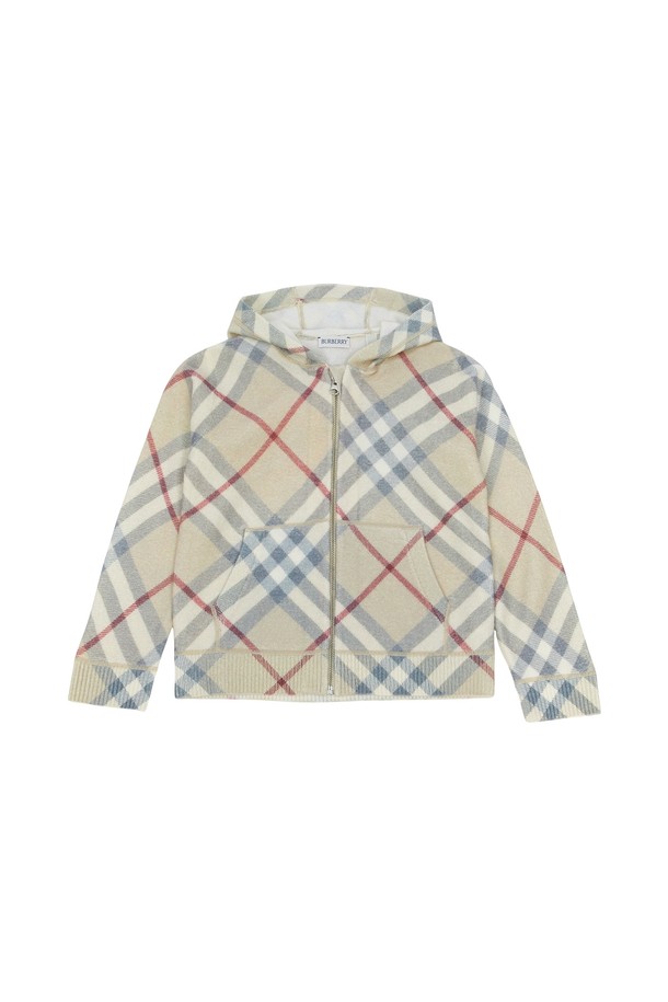 BURBERRY - 키즈아우터 - 버버리키즈 체크 후드 집업 ASHMORE CH HOODY 8093140 A2205 (성인착용가능)