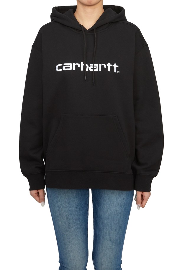 Carhartt WIP - 긴소매 티셔츠 - 칼하트윕 여성 기모 후드티 I033648 0D2XX