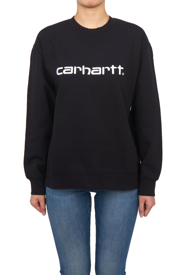 Carhartt WIP - 긴소매 티셔츠 - 칼하트윕 여성 기모 맨투맨 I033647 0D2XX