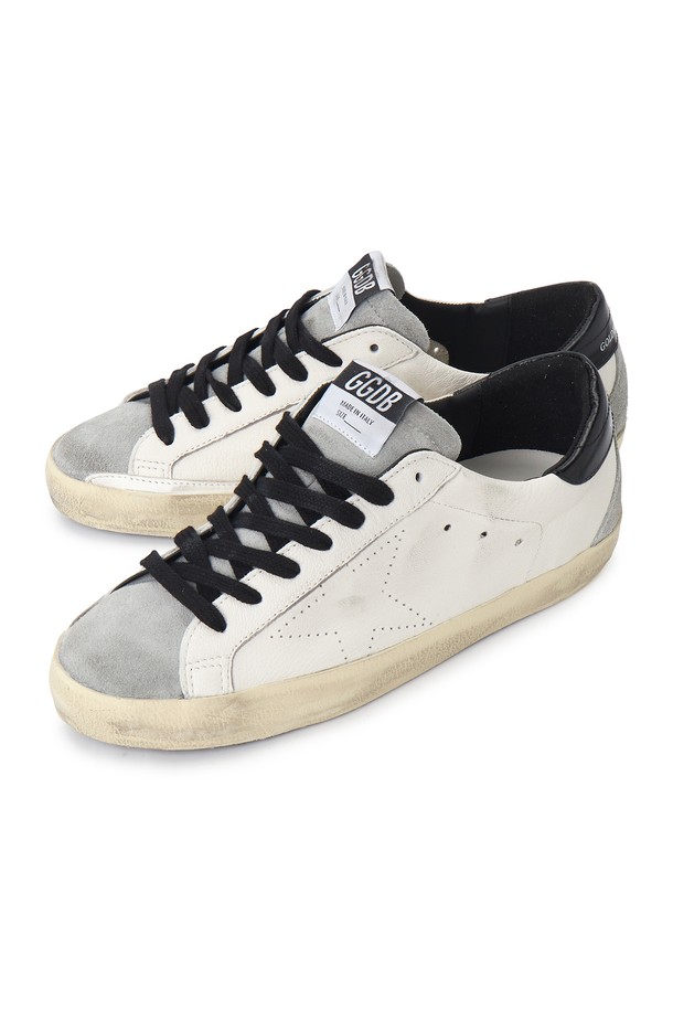 GOLDEN GOOSE - 스니커즈 - 골든구스 슈퍼스타 남성 스니커즈 GMF00262 F006895 81749