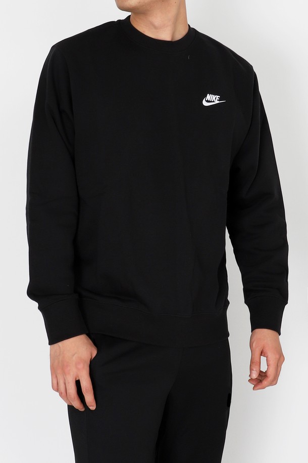 NIKE - 긴팔티셔츠 - 나이키 NSW 클럽 크루 L/S (BV2667-010)