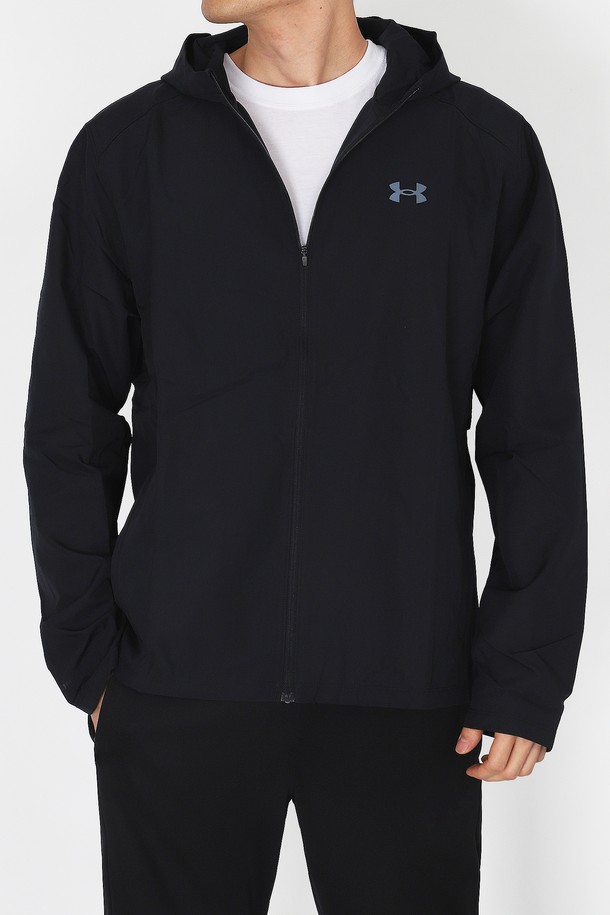 Under Armour - 자켓/점퍼 - 언더아머 바람막이 1365620-001 UA 스톰 런 후디 재킷