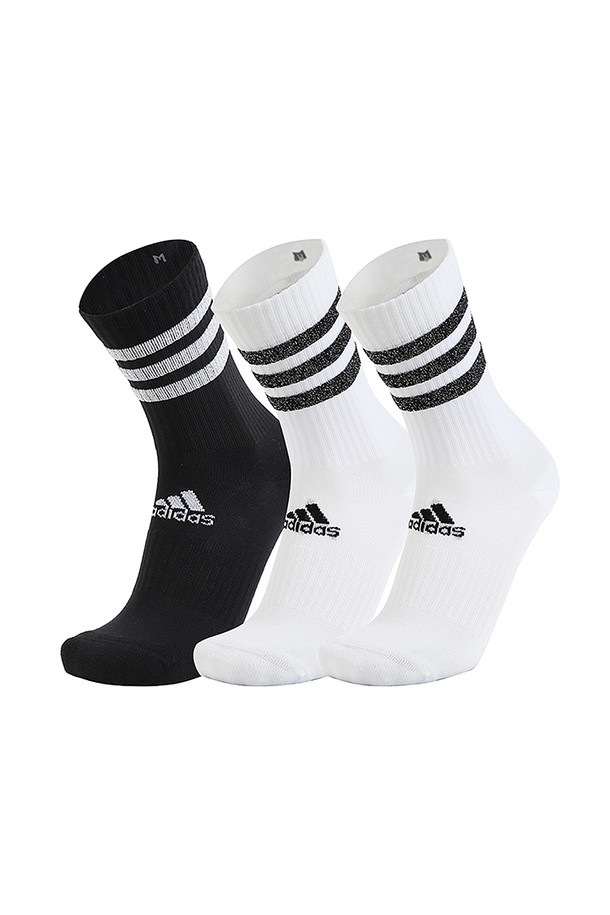 ADIDAS - 양말 - 아디다스 양말세트 GP3543 3S 글램 크루 삭스 3P