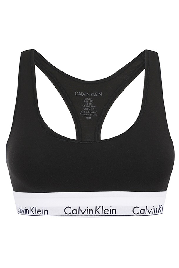 Calvin Klein - 트레이닝/셋업 - 캘빈클라인 CK 브라렛 언더웨어 여자속옷 (F3785E-001)