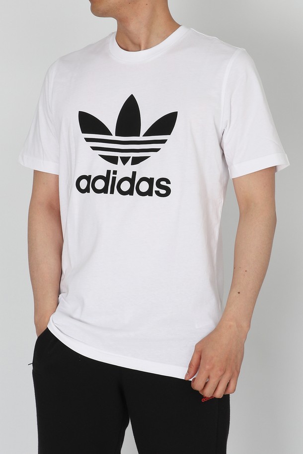 ADIDAS - 반팔티셔츠 - 아디다스 반팔티 트레포일 티셔츠 (H06644)