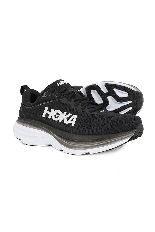 HOKA - 워킹/런닝 슈즈 - 호카오네오네 런닝화 운동화 M 본디 8 WIDE (1127953-BWHT)