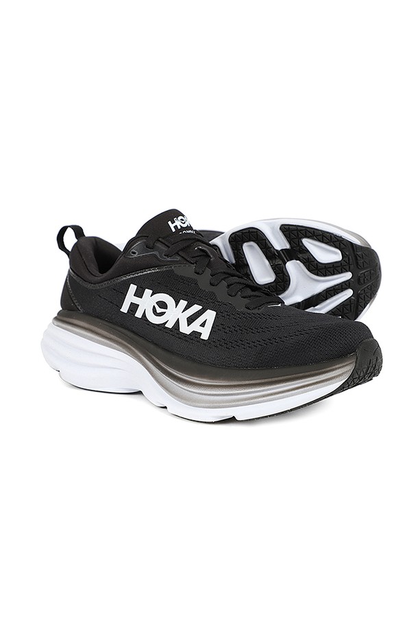 HOKA - 워킹/런닝 슈즈 - 호카오네오네 W 운동화 본디 8 WIDE (1127954-BWHT)