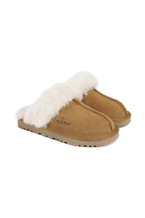 오즈어그웨어 양털 슬리퍼 UGG SCUFFETE (OUW110-CHESTNUT)