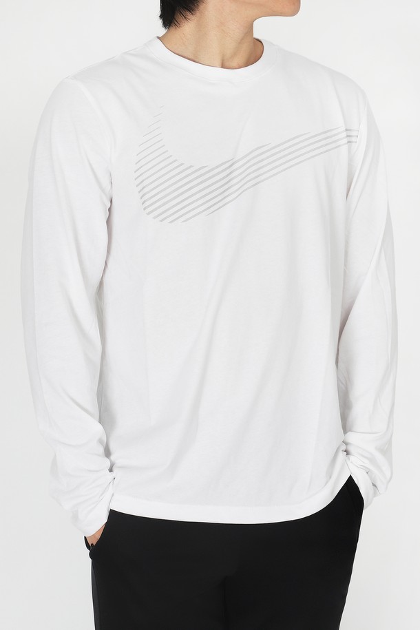 NIKE - 긴팔티셔츠 - 나이키 긴팔티 DRI-FIT 플래시 티셔츠 (FQ3884-100)