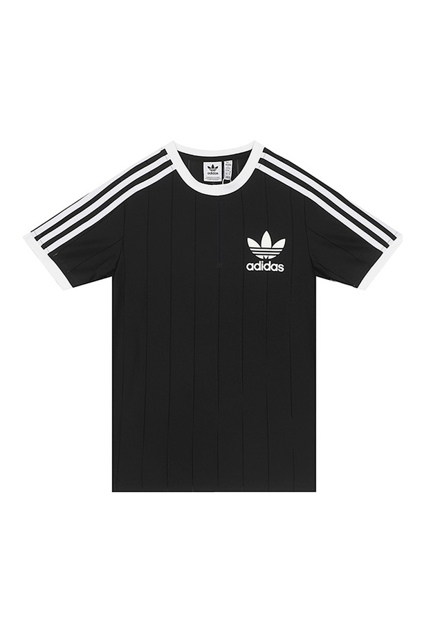 ADIDAS - 반팔티셔츠 - 아디다스 W 반팔티 아디컬러 3스트라이프 핀스트라이프 티 (IX5505)