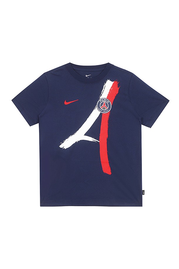 NIKE - 의류 - 나이키 주니어 파리 생제르맹 PSG 아이코닉 어웨이 반팔티 (HF0902-410)