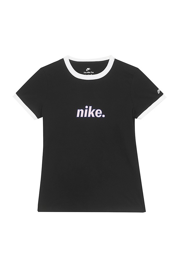 NIKE - 반팔티셔츠 - 나이키 반팔티 W 스포츠웨어 링거 티셔츠 (HJ6872-010)