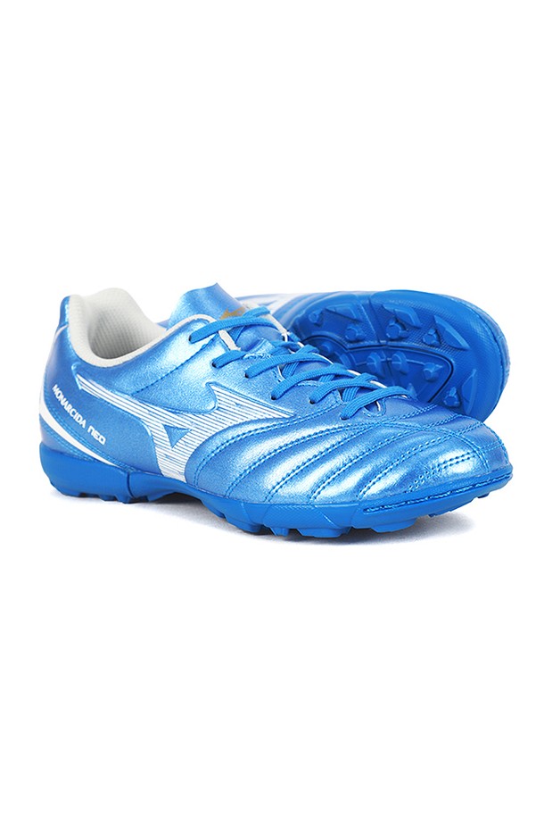 mizuno - 스포츠 슈즈 - 미즈노 주니어 여성 축구화 풋살화 모나르시다 네오 3 셀렉트 AS (P1GE2425-27)