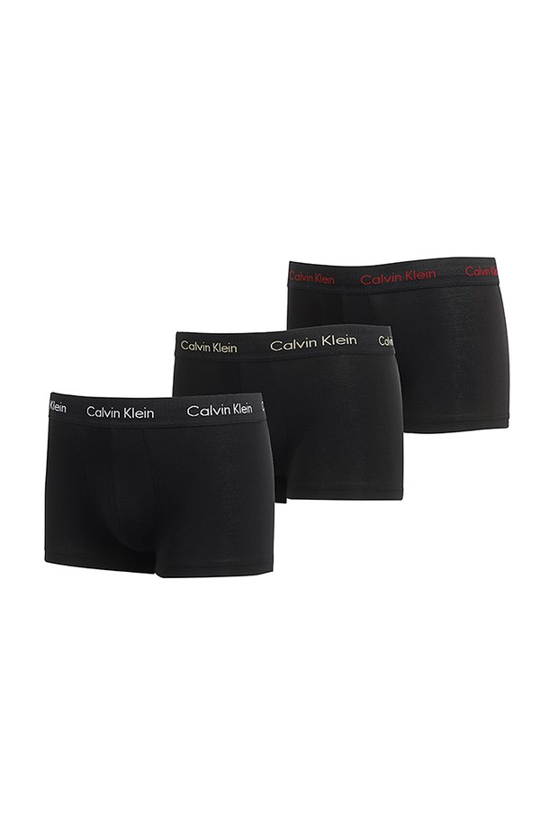 Calvin Klein - 기타소품 - 캘빈클라인 CK 언더웨어 로우라이즈 트렁크 3팩 남자팬티 (U2664G-NOU)