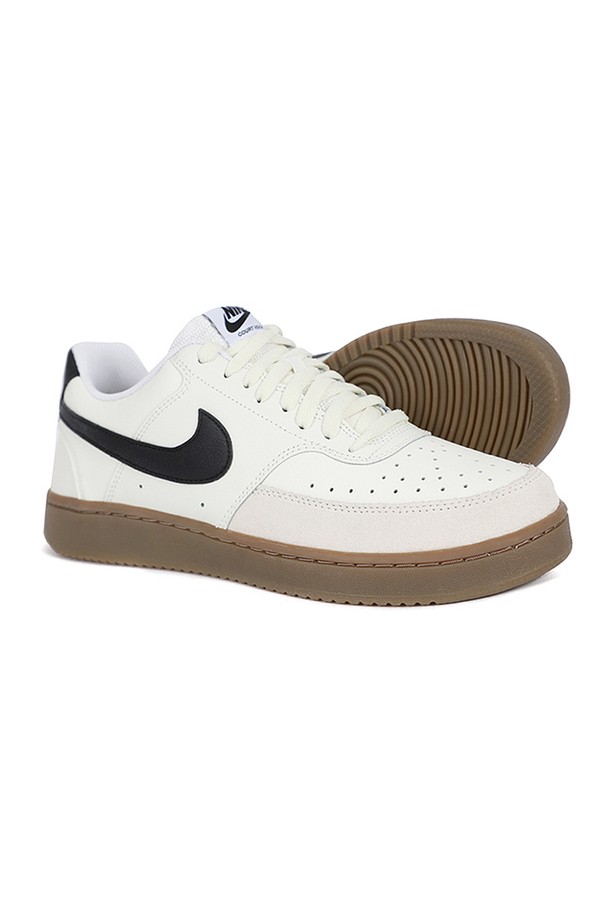 NIKE - 스니커즈 - 나이키 스니커즈 코트 비전 로우 세일 라이트 오어우드 브라운 (FQ8075-133)