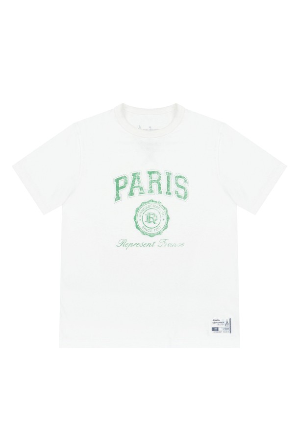 [남성/여성] 론디 빈티지 컬리지 아트웍 반팔 티셔츠는 캐주얼 및 스포티 스타일을 모두 만족시키는 아이템입니다. 부드러운 면 소재에 PARIS 레터링과 라운드 로고 아트워크, 백넥 아트워크가 빈티지한 멋을 더하며, 넥라인 X자 스티치와 밑단 미니 라벨 디테일로 포인트를 주었습니다. 일상, 산책 등 편안한 TPO에 맞춰 다양한 스타일링을 연출할 수 있는 레귤러핏 반팔 티셔츠입니다.
