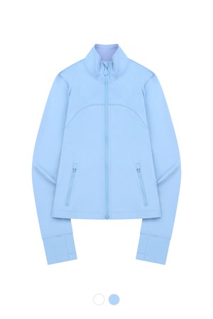[여성] 에슬레틱 핏 액티브 자켓 (스카이블루)