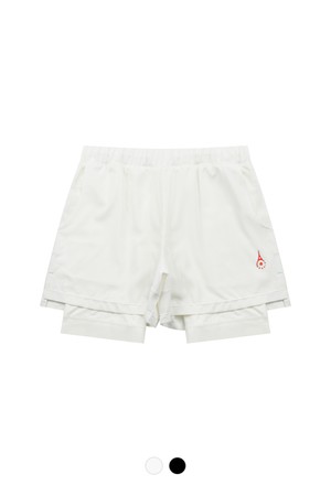 [남성] 초경량 5인치 우븐메쉬 레이어드 쇼츠 (아이보리)