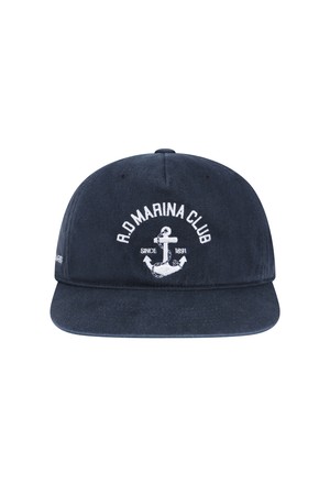 [남녀공용] 론디 마리나클럽 앵커 스냅백 (네이비)_NAVY-a