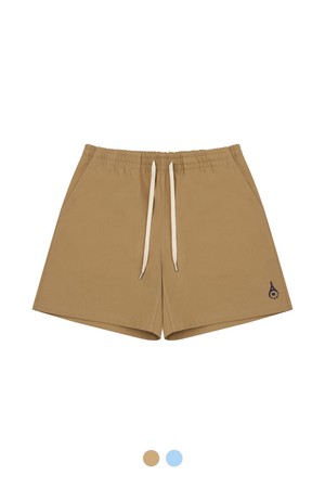 [남녀공용] 시그니처 로고 우븐 밴딩 쇼츠