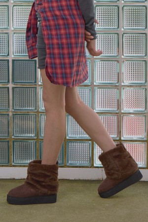 알뜨알레 폴딩퍼 앵클부츠 HA2586