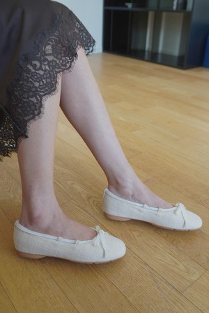 트위드 리본 플랫 HA2632