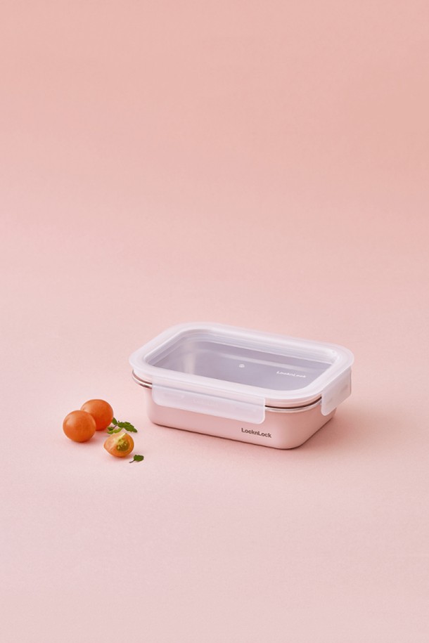 locknlock - 키친ACC - 락앤락 컬러스텐 코지 600ml - 미스티로즈 (LST513PIK)