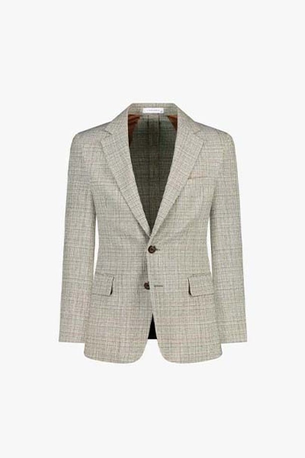 LKS24317 베이지 레귤러핏 노치트 라펠 투버튼 체크 싱글자켓은 면, 폴리에스터, 트리아세테이트, 폴리우레탄 혼방 소재로 제작되어 봄, 가을에 착용하기 좋은 클래식한 스타일의 싱글자켓입니다. 베이지 색상의 체크 패턴과 레귤러핏, 노치드 라펠 디자인이 특징이며, 투버튼으로 여밈 방식입니다. 긴 소매 기장으로 제작되어 일상에서 편안하게 활용할 수 있습니다.
