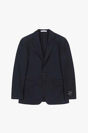 LJS11184 다크네이비 슬림핏 텍스쳐 수트 자켓